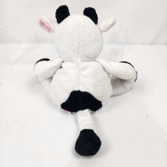 TY 2002 Pluffies 9" Cow "Grazer" Tylux Plush Stuffed Retired Clean & Soft EUC - Picture 5 of 7